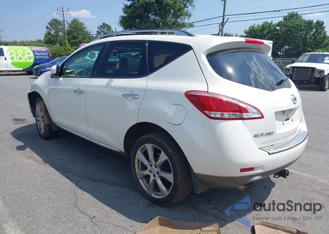 2013 Nissan Murano Le z USA, uszkodzony, nr VIN JN8AZ1MWXDW322117